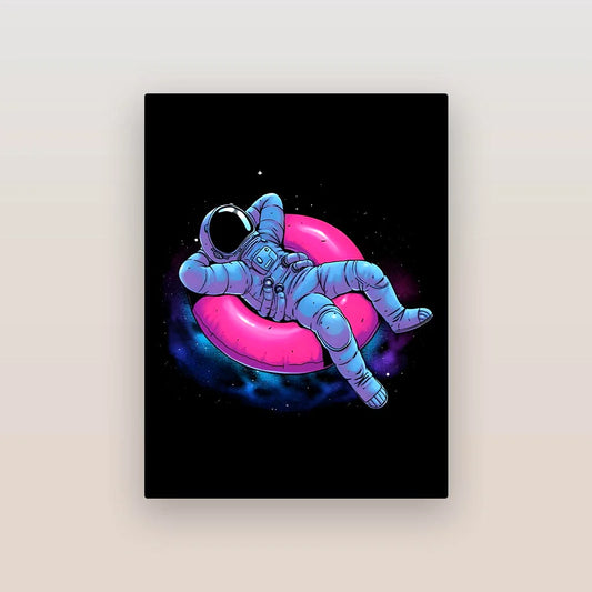 Chill Astronaut Poster
