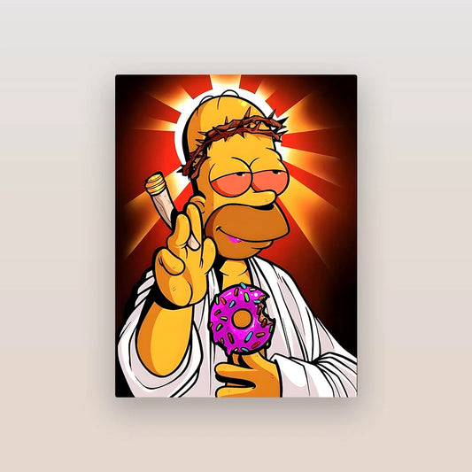 High Simpson Poster