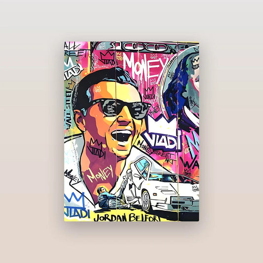Jordan Belfort Pop Art Poster