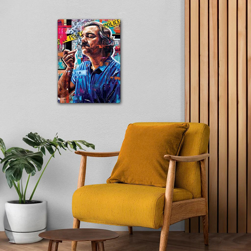 Pablo Escobar Pop Art Poster