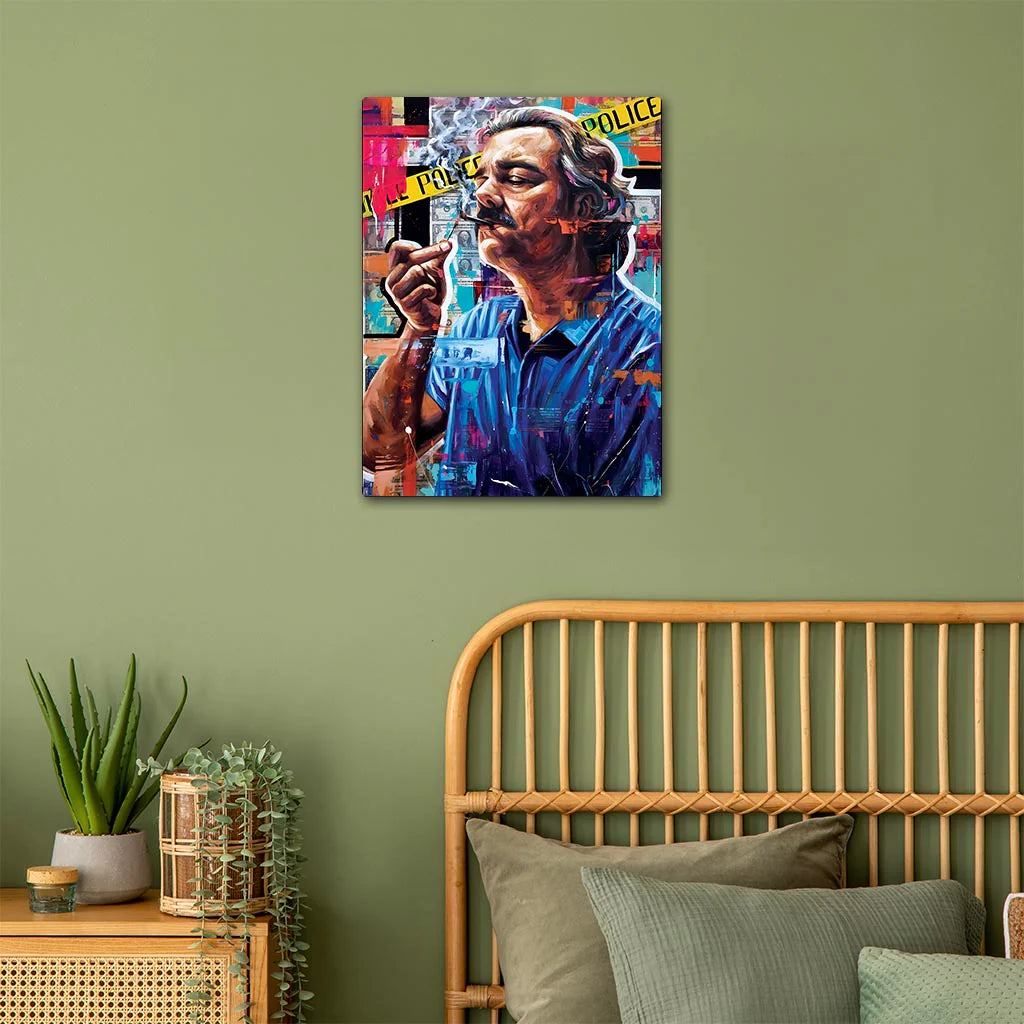 Pablo Escobar Pop Art Poster