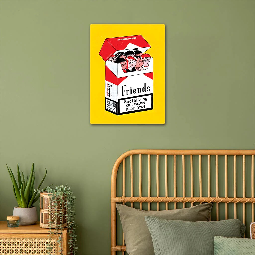 Friends Art Metal Poster