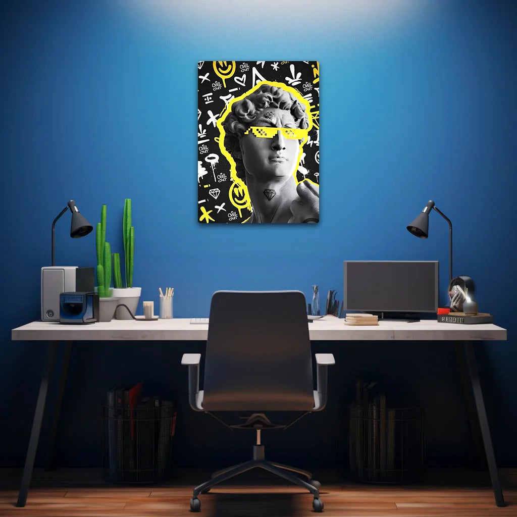 Thug Life Greek Poster