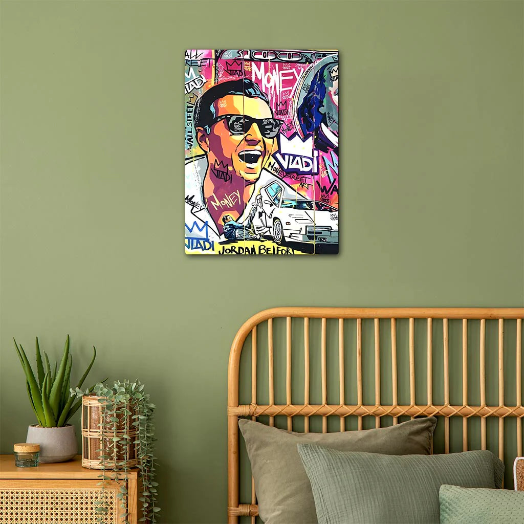 Jordan Belfort Pop Art Poster
