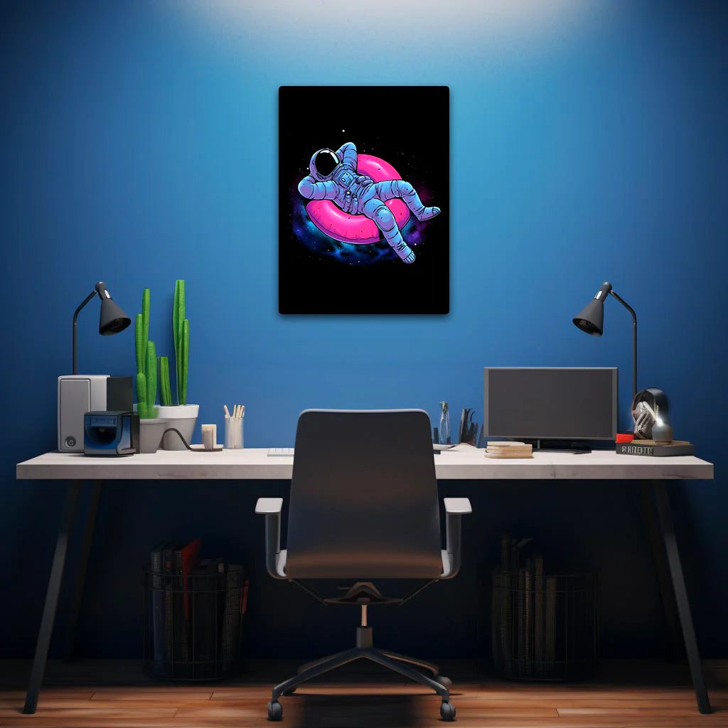 Chill Astronaut Poster