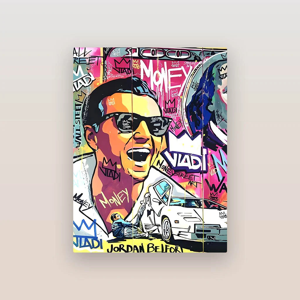 Jordan Belfort Pop Art Poster