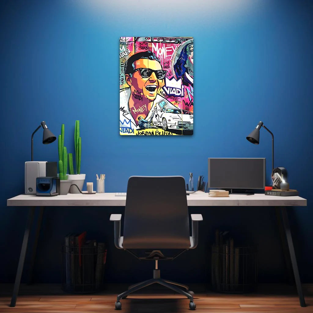 Jordan Belfort Pop Art Poster