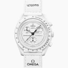 Swatch X Omega Bioceramic Moonswatch Mission To Moonphase Snoopy So33w700